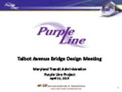 Preview of Talbot Avenue Bridge Design Presentation